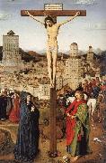 Jan Van Eyck Crucifixion ofChrist France oil painting artist